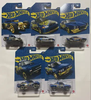 핫휠 58th Anniversary BLUE & GOLD 5종
