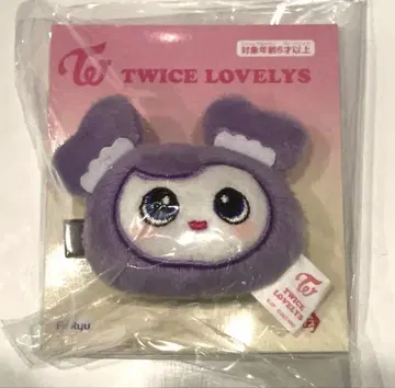TWICE GiGO 봉제 인형 헤어핀 사나
