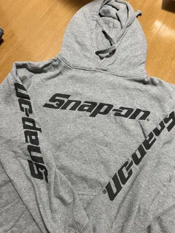 Snap-on 그레이 후드티 M 사이즈