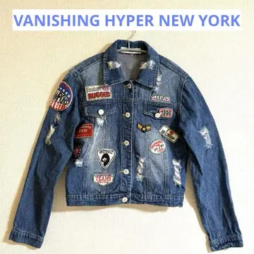VANISHING HYPER NEW YORK의 빈티지 데님 자켓