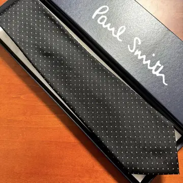 폴스미스 PaulSmith 핑 도트 넥타이 블랙
