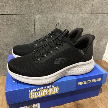 SKECHERS Swift Fit 블랙 스케쳐스/블랙/슬립인