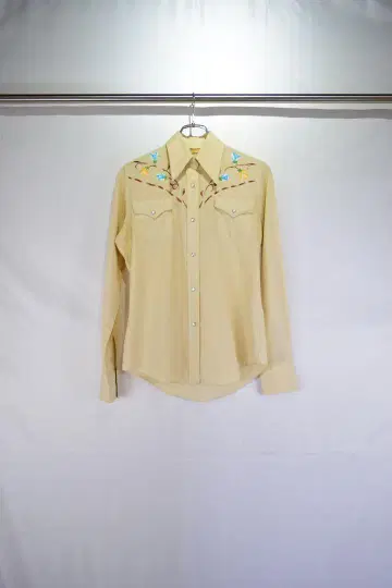 구제 의류 디자인 웨스턴 셔츠 빈티지 70s 60s