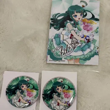 츠키카와 치리 캔뱃지 프리파라