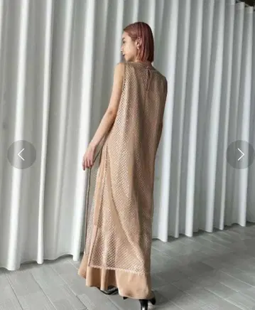 SPANGLE LAYERED DRESS ameri vintage
