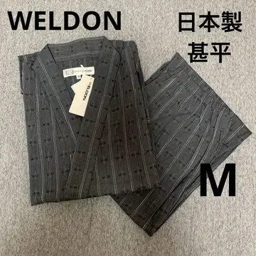 [ 새상품 ] WELDON 오샤레한 진베이 반슈오리 그레이 M H