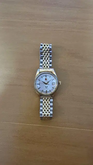 RADO 자동 와인딩 손목시계 실버 골드