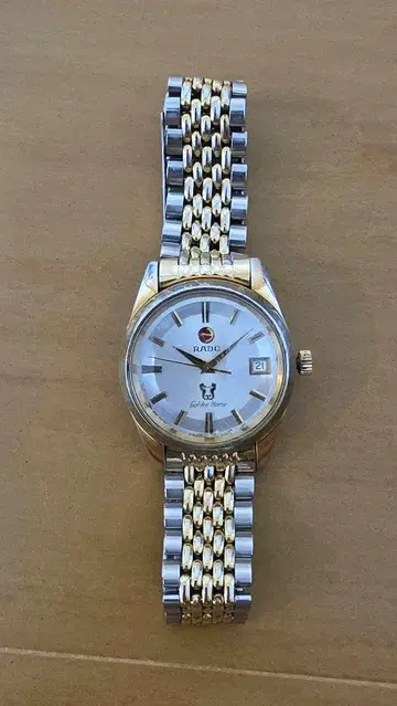 RADO golden horse 자동 와인딩 손목시계 실버 골드