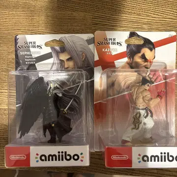 amiibo 세피로스 카즈야 세트