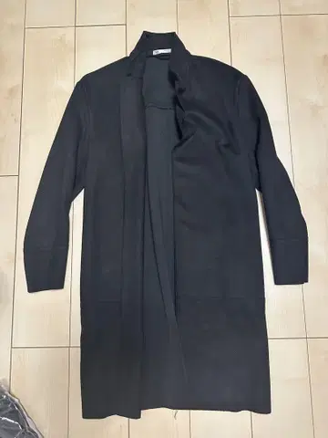ZARA 블랙 체스터 코트 롱 기장