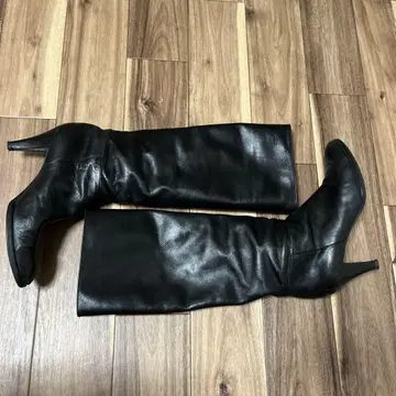 유나이티드 애로우즈 블랙 롱 부츠
