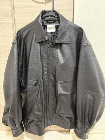 FREAK'S STORE 블랙 가죽 자켓 M
