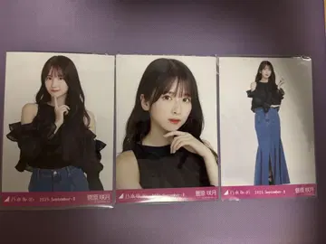 노기자카46 브로마이드 스가와라 사츠키 어깨 트임 상의 컴프