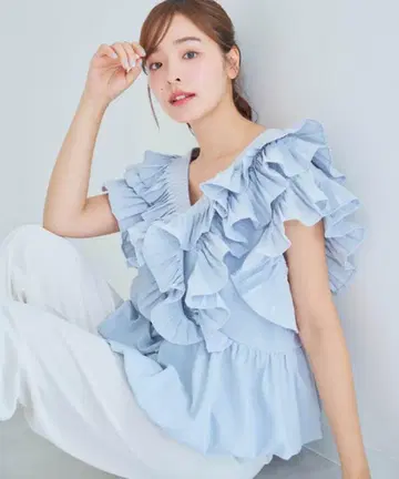 myu 마가렛 블라우스