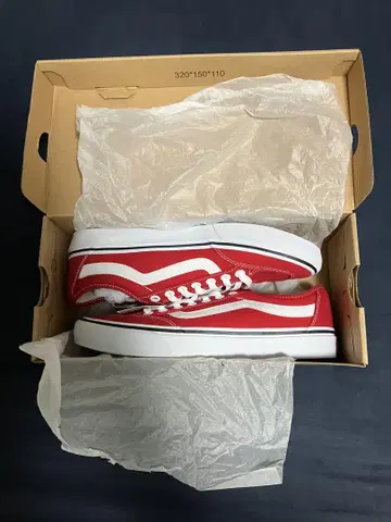 Vans V362 Stance 레드/화이트 9H