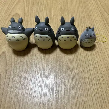 토토로 피규어 세트 4개