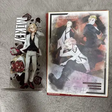 도쿄 리벤저스 사노 만지로 마이키 스탠드 피규어 색지