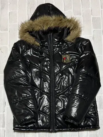 빅 사이즈 BAD BOY 다운 자켓 4L 블랙