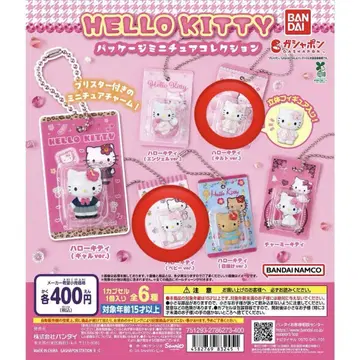 HELLO KITTY 미니어처 컬렉션 6종