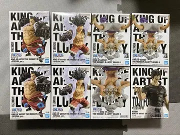 루피, 후시구로 진, king of artist 피규어 8체 세트 새상품