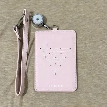 SEVENTEEN 세븐틴 플래시 패스 케이스 핑크 LED