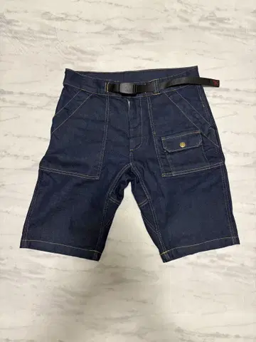 그라미치 MtDesign3776 콜라보 데님 숏팬츠