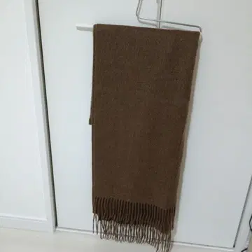 브라운 프린지 머플러