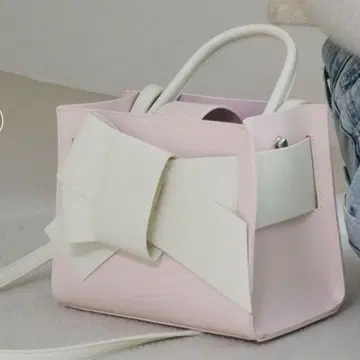 FRAY I.D / 프레이 아이디 엘르 리본 미들 백 한정 컬러