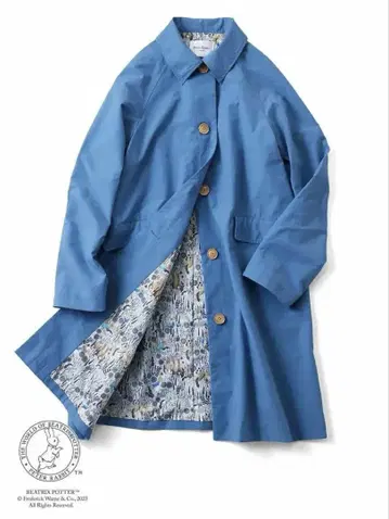 완판 피터 래빗 x IEDIT[이디트] 가벼운 스텐카라 코트