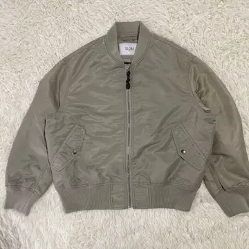 [ 즉시 발송 ] 슬로브 이에나 MA1 점퍼 카키 올리브 자켓 S