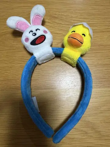 타베코 동물랜드 머리띠 토끼 병아리