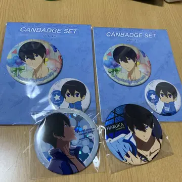 Free! 나나세 하루카 캔뱃지 묶음 판매