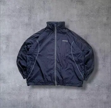 구제 의류 UMBRO 네이비 나일론 자켓 지퍼 포함