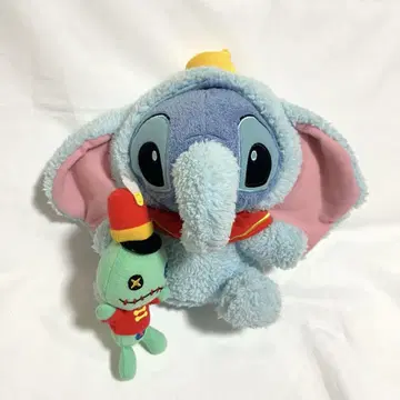 초레어! 스티치 덤보 인형옷 봉제 인형 변신