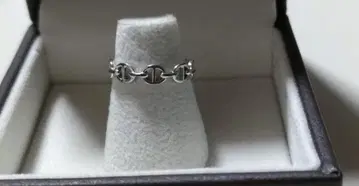 K10 화이트 골드 반지