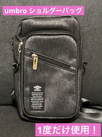 [ 거의 미사용 ] Umbro 숄더백 블랙