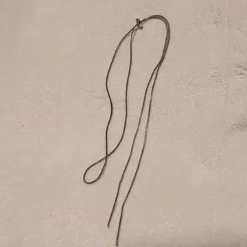 실버 메탈 목걸이