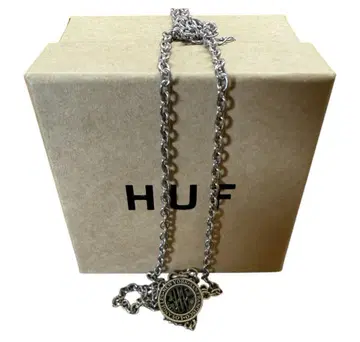 HUF 체인 목걸이 로고 펜던트 포함