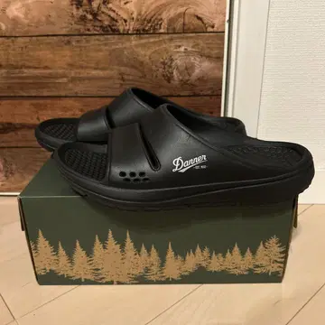 새상품급 Danner 미즈구모 슬라이드 레어 블랙 27.0cm