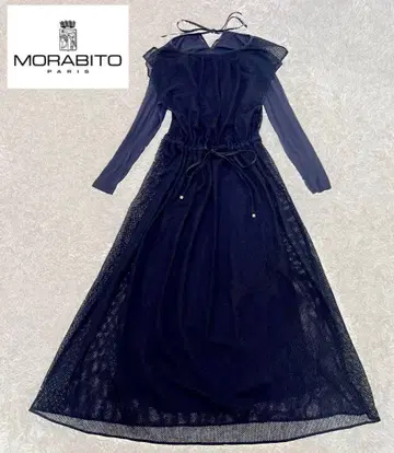 [ 미사용 ] MORABITO 모라비토 롱 원피스 네이비