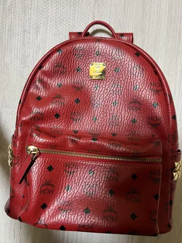MCM 레드 백팩