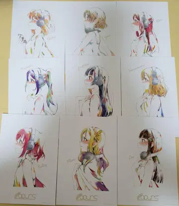 러브 라이브 선샤인 Aqours SONY 엽서
