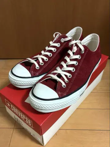 SUEDE ALL STAR J OX RED