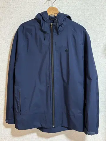 LACOSTE L 사이즈 네이비 마운틴 파카 / 레인 자켓
