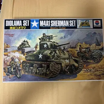 NITTO 1/76 M4A1 샤먼 세트 연결 디오라마 7