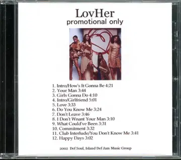 LovHer (2002) 귀중 프로모!! 실력파 여성 4인조 그룹!!