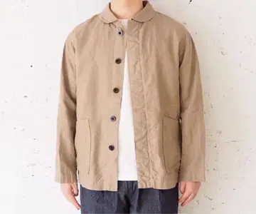 RINEN 라운드 칼라 얇은 소재 자켓