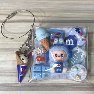 가챠 파우치 블루 러브브 서티원