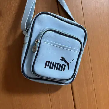 PUMA 숄더백 스카이블루 빈티지