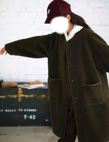 써니클라우드 보아 코트 펠리시모 카키